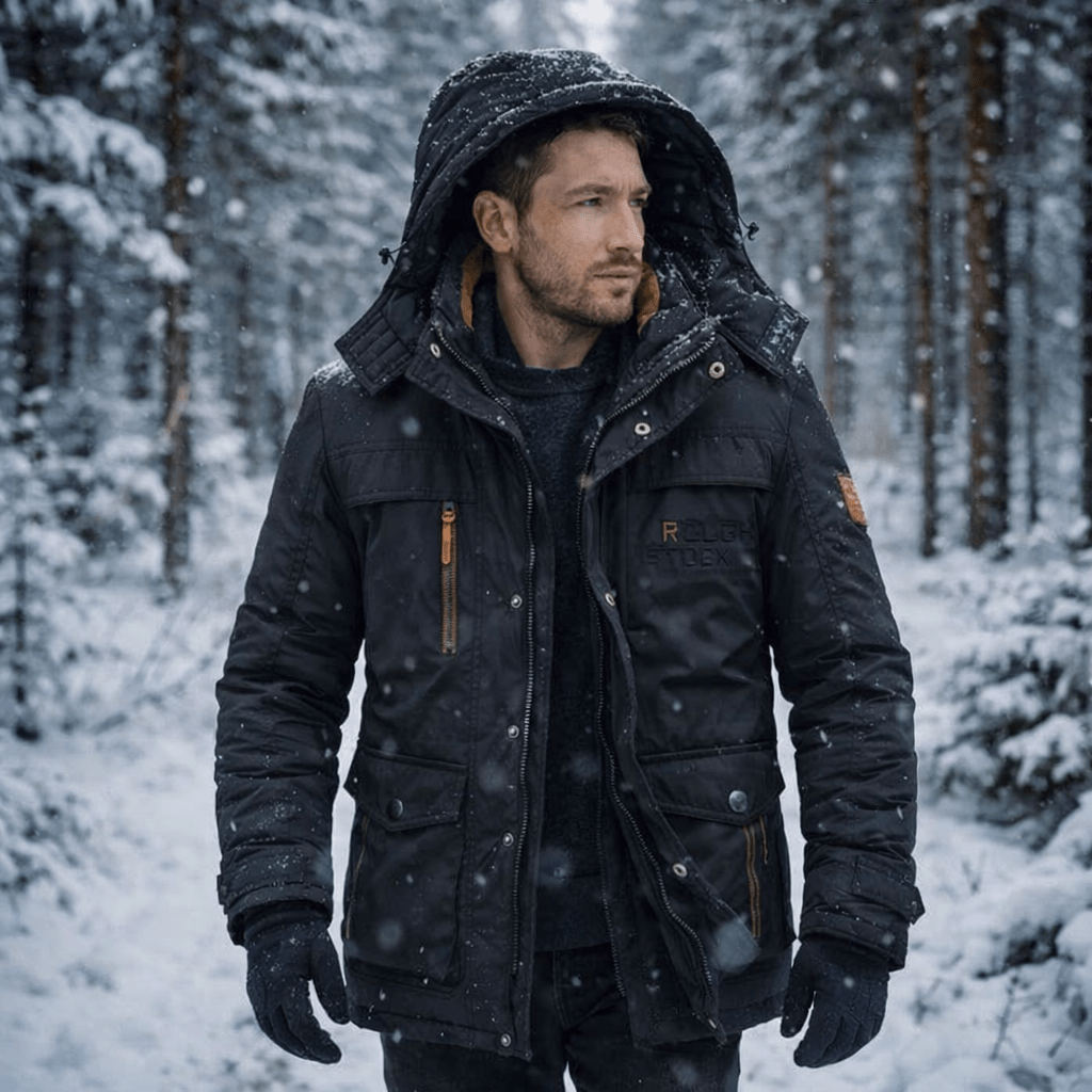FROSTGUARD – Pikowana Parka dla Ciepła i Ochrony w Zimne Dni