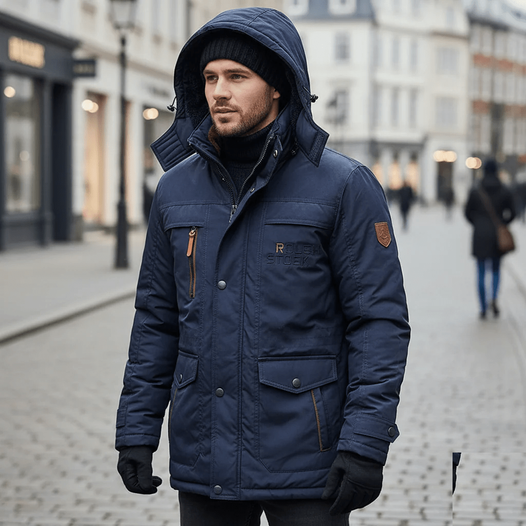 FROSTGUARD – Pikowana Parka dla Ciepła i Ochrony w Zimne Dni