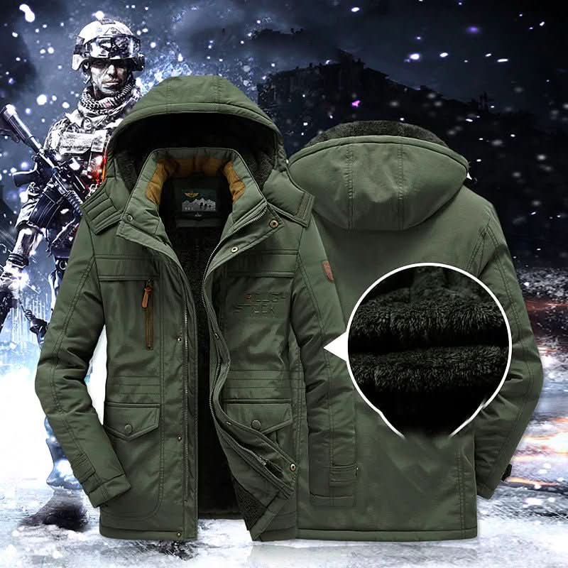 FROSTGUARD – Pikowana Parka dla Ciepła i Ochrony w Zimne Dni