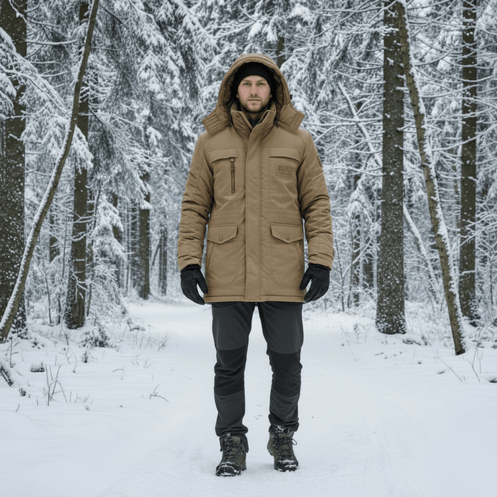 FROSTGUARD – Pikowana Parka dla Ciepła i Ochrony w Zimne Dni