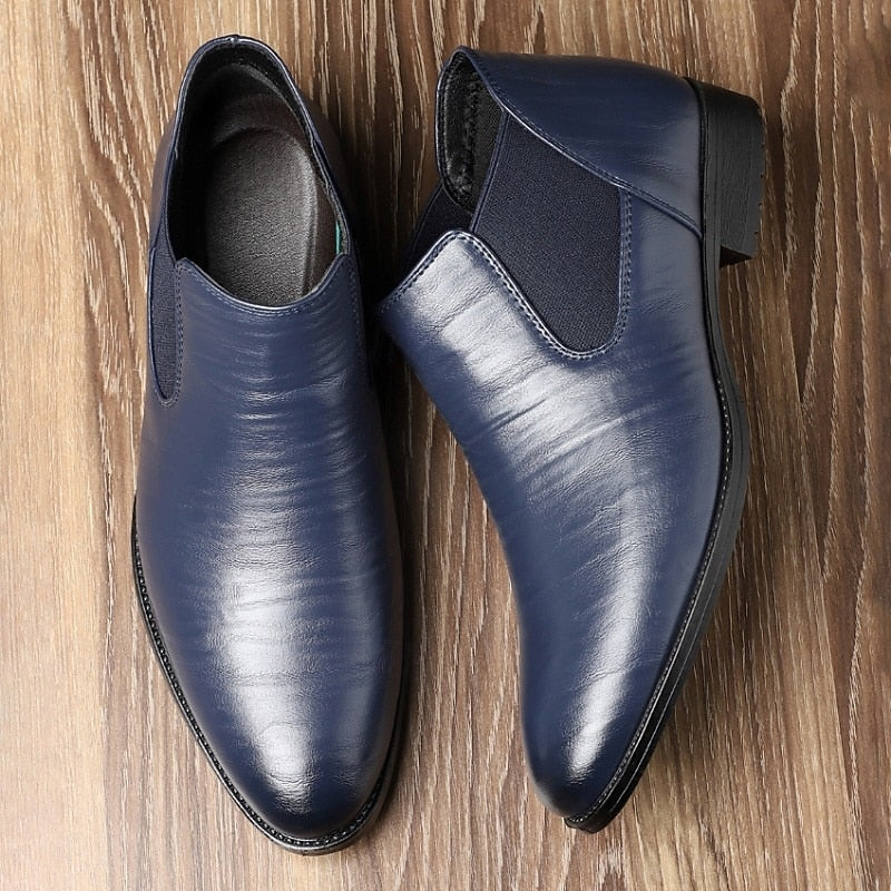 Quincy | Klasyczne Buty Chelsea Wsuwane