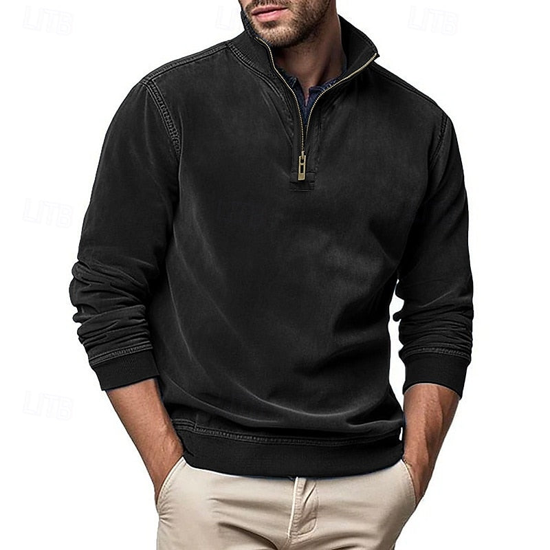 Caleb | Bluza z Kapturem na Zamek