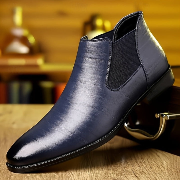 Quincy | Klasyczne Buty Chelsea Wsuwane