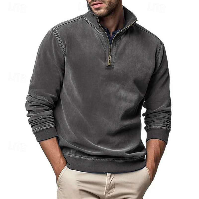 Caleb | Bluza z Kapturem na Zamek