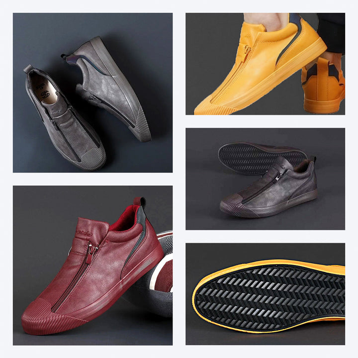 Sneakersy Męski z Zamkiem i Komfortem – Noah