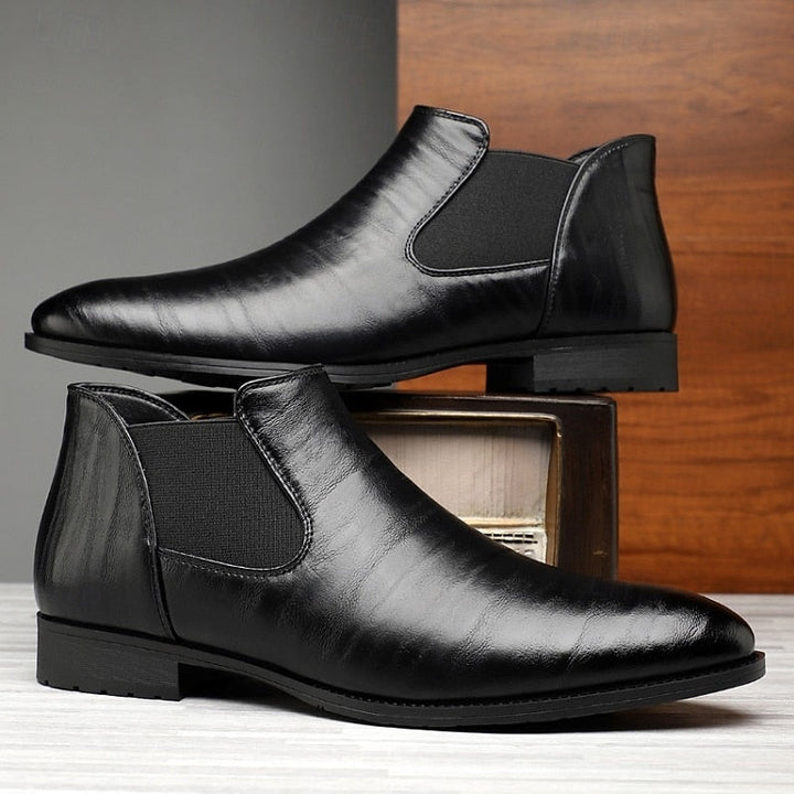 Quincy | Klasyczne Buty Chelsea Wsuwane