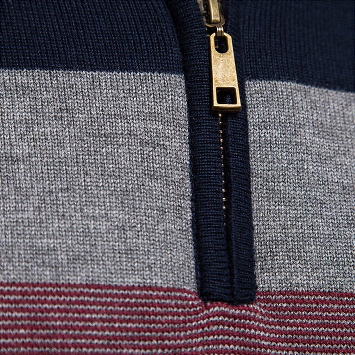 Gerald | Kwart-Zamek Sweter