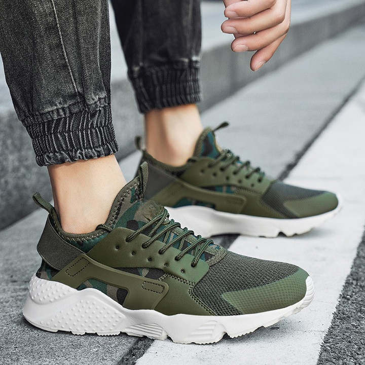 Ademende Siateczkowy Sneakersy z Gripzolem