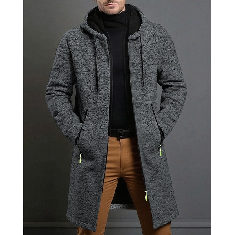 Vaughn | Pikowana Długa Kurtka