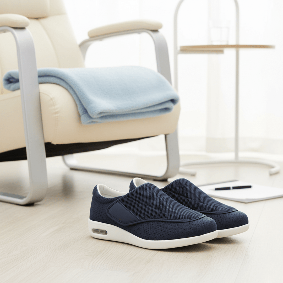 SWELLCOMFORT – Extra Szerokie Buty Komfortowe z Pianką Memory i Projekt Zero-Drop