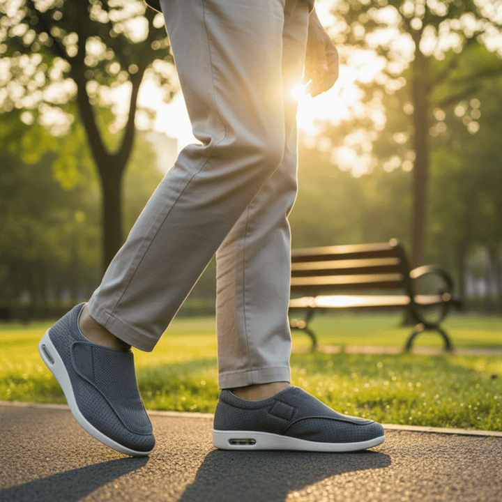 SWELLCOMFORT – Extra Szerokie Buty Komfortowe z Pianką Memory i Projekt Zero-Drop