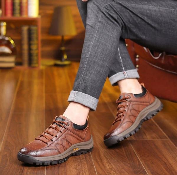 URBANSOLE – Codzienny skórzane buty męskie zapewniające komfort i ochronę przez cały dzień