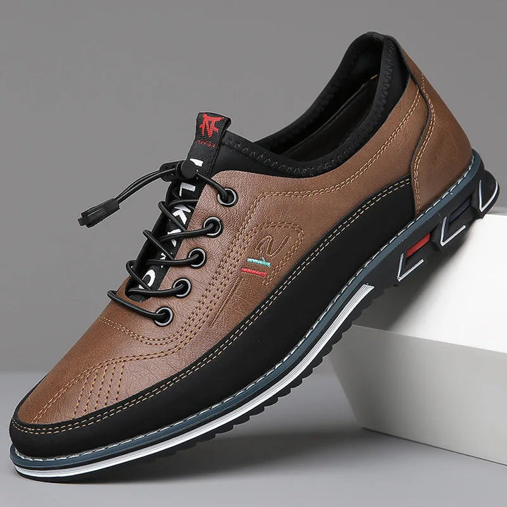Męskie Skórzane Buty Oxford