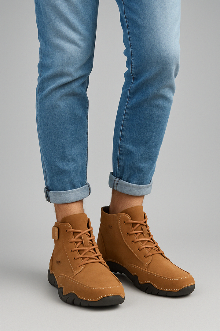 Unisex Naturalne Buty z Włókna z Sznurówkami