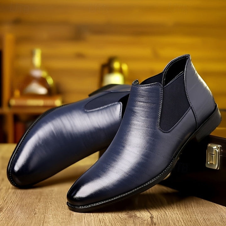 Quincy | Klasyczne Buty Chelsea Wsuwane