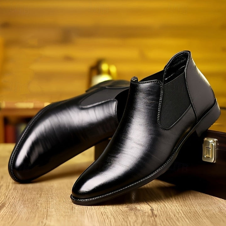 Quincy | Klasyczne Buty Chelsea Wsuwane